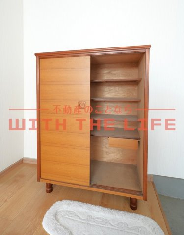 大石ビル【10.000円キャッシュバック対象物件】の収納|専用の収納スペースです