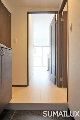 熊本市中央区京町本丁の賃貸マンションの玄関