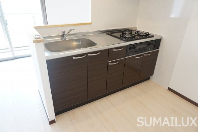 熊本市中央区京町本丁の賃貸マンションのキッチン