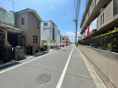 【前面道路含む現地写真】 | 葛飾区西水元５丁目　新築分譲住宅　全10棟