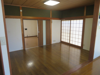 【居間・リビング】 | １３．５帖のリビングダイニング