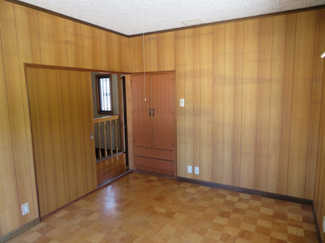 【洋室】 | 懐かしいフローリング