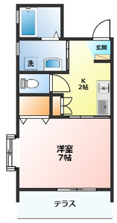 【間取り】 | プレジィール崎