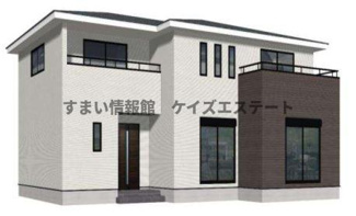 【外観パース】 | 【1号棟】完成イメージ