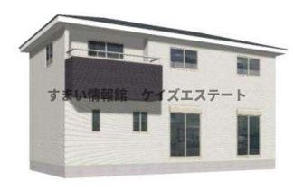 【外観パース】 | 【4号棟】完成イメージ