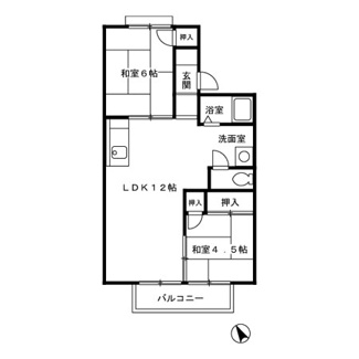 【間取り】 | 冬築タウン B棟