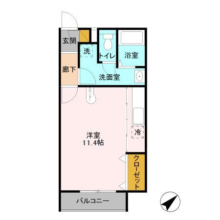【間取り】 | クレール・シャンブル