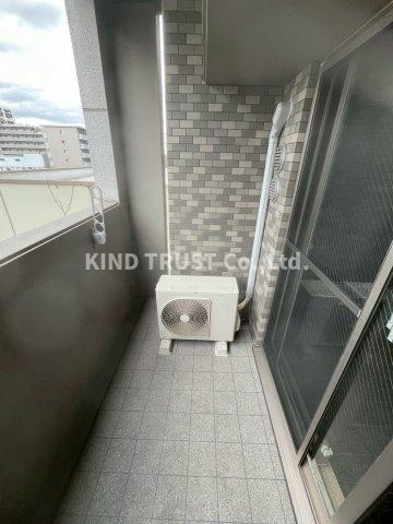 アクアプレイス梅田Ⅲのバルコニー|バルコニー付きです