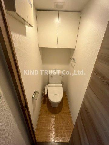 アクアプレイス梅田Ⅲのトイレ|ゆったりとした空間のトイレです