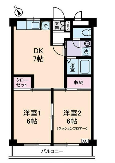 グレースＫの間取り