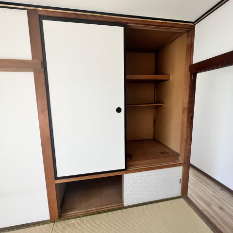 母恋南町アパートの収納