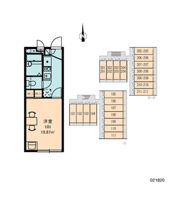 【区画図】 | 新堀