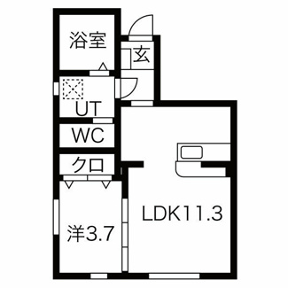 【間取り】 | シャルマン寒河江