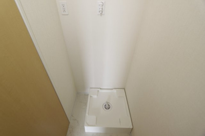 【洗面所】 | グレイス | 室内洗濯機置場です