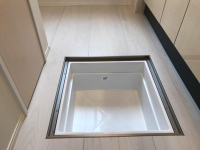 【キッチン】 | サクシード鹿島谷Ｂ | 床下収納