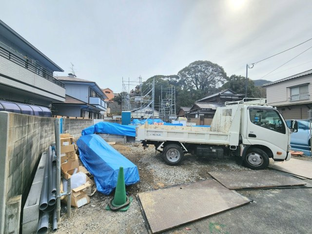 ーFIT－フィットー小倉北区赤坂2丁目２期　【小倉北区　新築戸建て】の外観|現地撮影　2023,3,17　ーFIT－フィットー小倉北区赤坂2丁目２期　【小倉北区　新築戸建て】