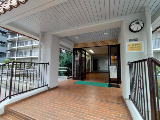 ネオコーポ鶴見緑地２番街B棟のエントランス|エントランスです。