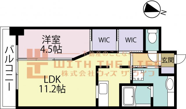 GRANDAIKURUME(グランドアイクルメ)【キャッシュバック対象物件】の間取り
