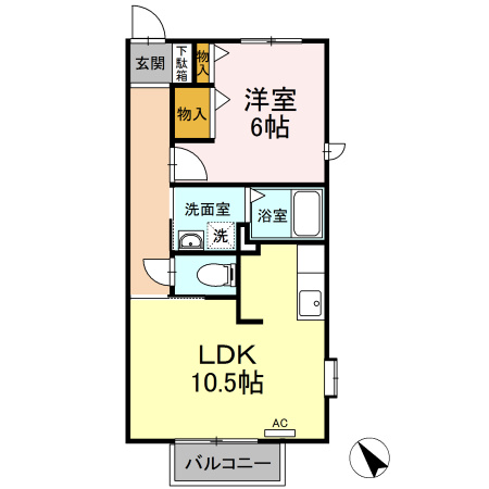 【間取り】 | エスポワール栄