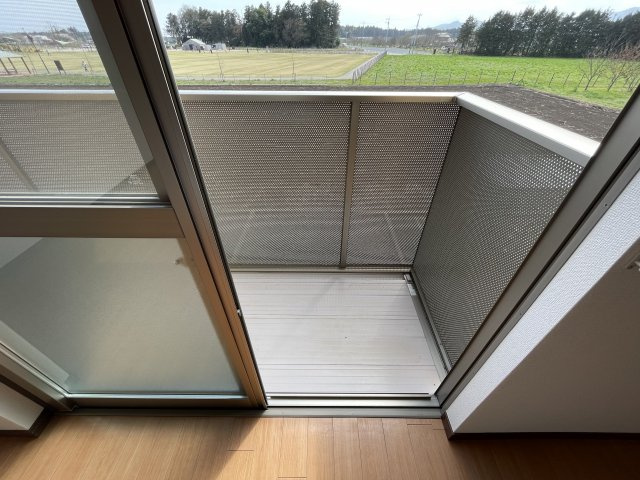 グラシア佳つるのバルコニー