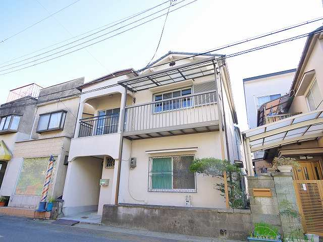 奈良市南京終町貸家の外観|外観もきれいです