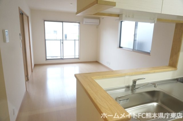 熊本市東区錦ケ丘のアパートの内装