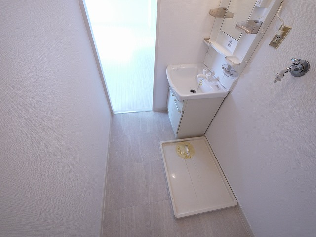 仲嶌マンションの洗面所|洗面所です