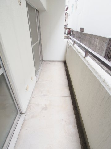 本町マンションのバルコニー