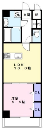 リッツ・アヴェニューの間取り