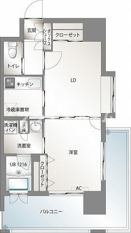 【間取り】 | エンクレストベイ天神東