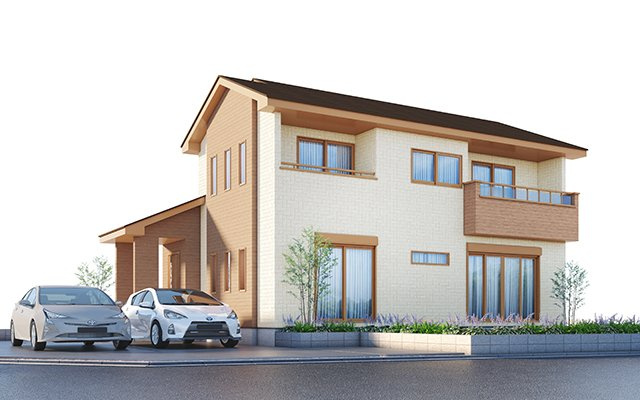 仲介手数料不要　いろどりアイタウン南区城南町藤山【豊田小・下益城城南中】の外観パース