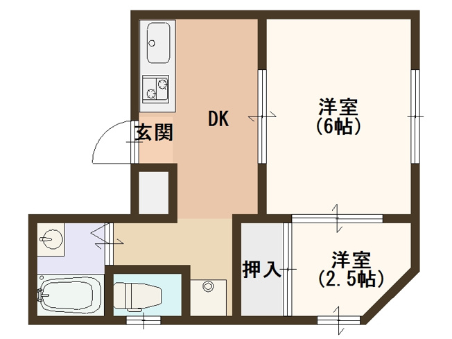 【間取り】 | トミーズ住之江