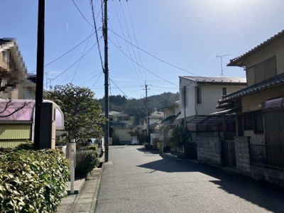 【前面道路含む現地写真】 | 大津市緑町21-12　中古戸建