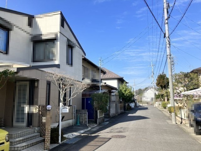 【前面道路含む現地写真】 | 大津市緑町21-12　中古戸建