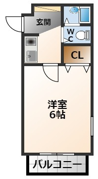 【間取り】 | メゾン甲子園EAST