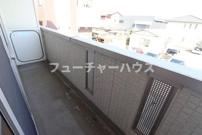 カーサ　コモドのバルコニー