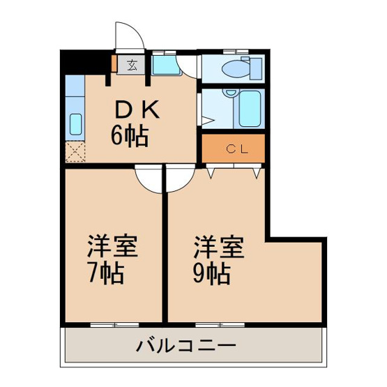 【間取り】 | Ｍ7マンション