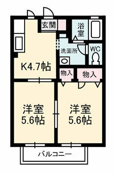 【間取り】 | ディアスKY