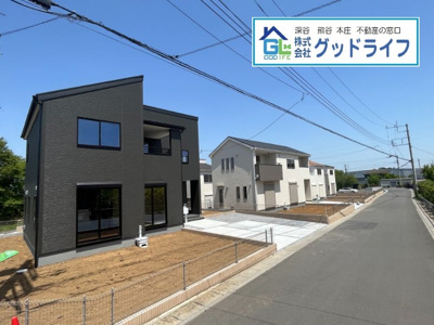 【前面道路含む現地写真】 | 大里郡寄居町赤浜第2　新築戸建　Livele Garden　9号棟