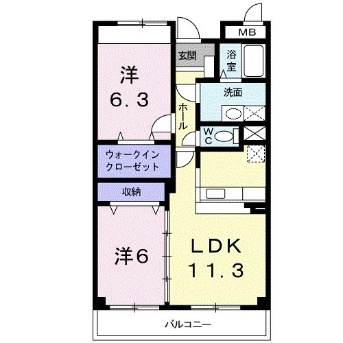 【間取り】 | サニーレジデンス豊中