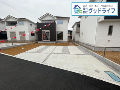 【前面道路含む現地写真】 | 本庄市日の出12期　新築戸建　3号棟