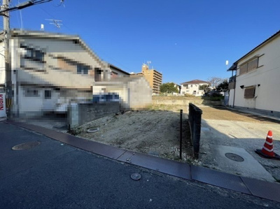 【前面道路含む現地写真】 | 信太小・土地14.8坪・和泉市上町 | 前面道路含む現地写真です