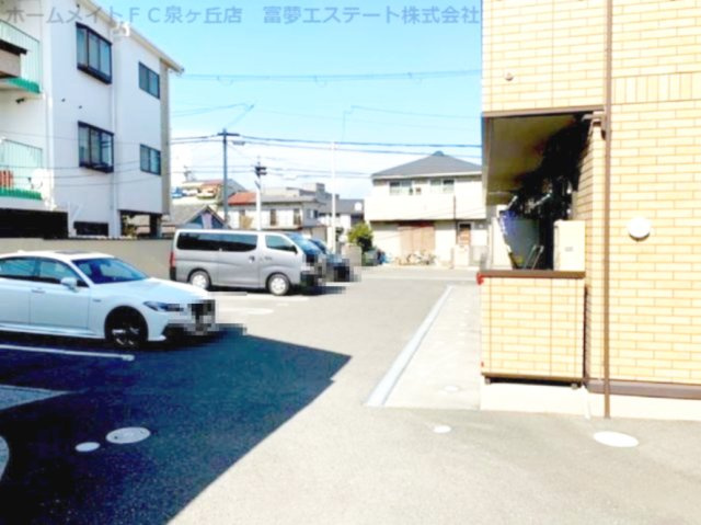リュバン鳳の駐車場