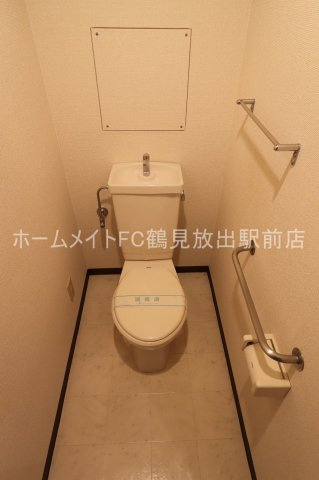 サンシャイン鶴見緑地のトイレ