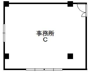 堺市北区百舌鳥陵南町貸店舗[物件番号：244048] の間取り