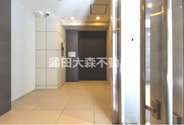 アイル大森壱番館のエントランス