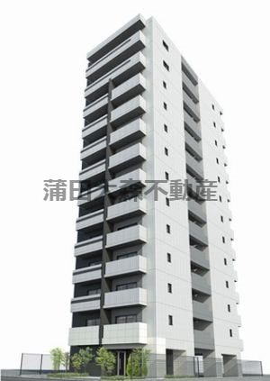 アイル大森壱番館の外観パース