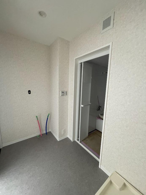 【洗面所】 | ユアメゾンNAO | 朝の支度にも助かる、洗髪洗面化粧台付きです