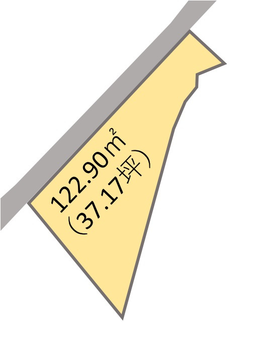 和歌山市出島・土地・56768の区画図