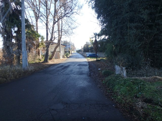 三郷土地の前面道路含む現地写真|前面道路含む現地写真です